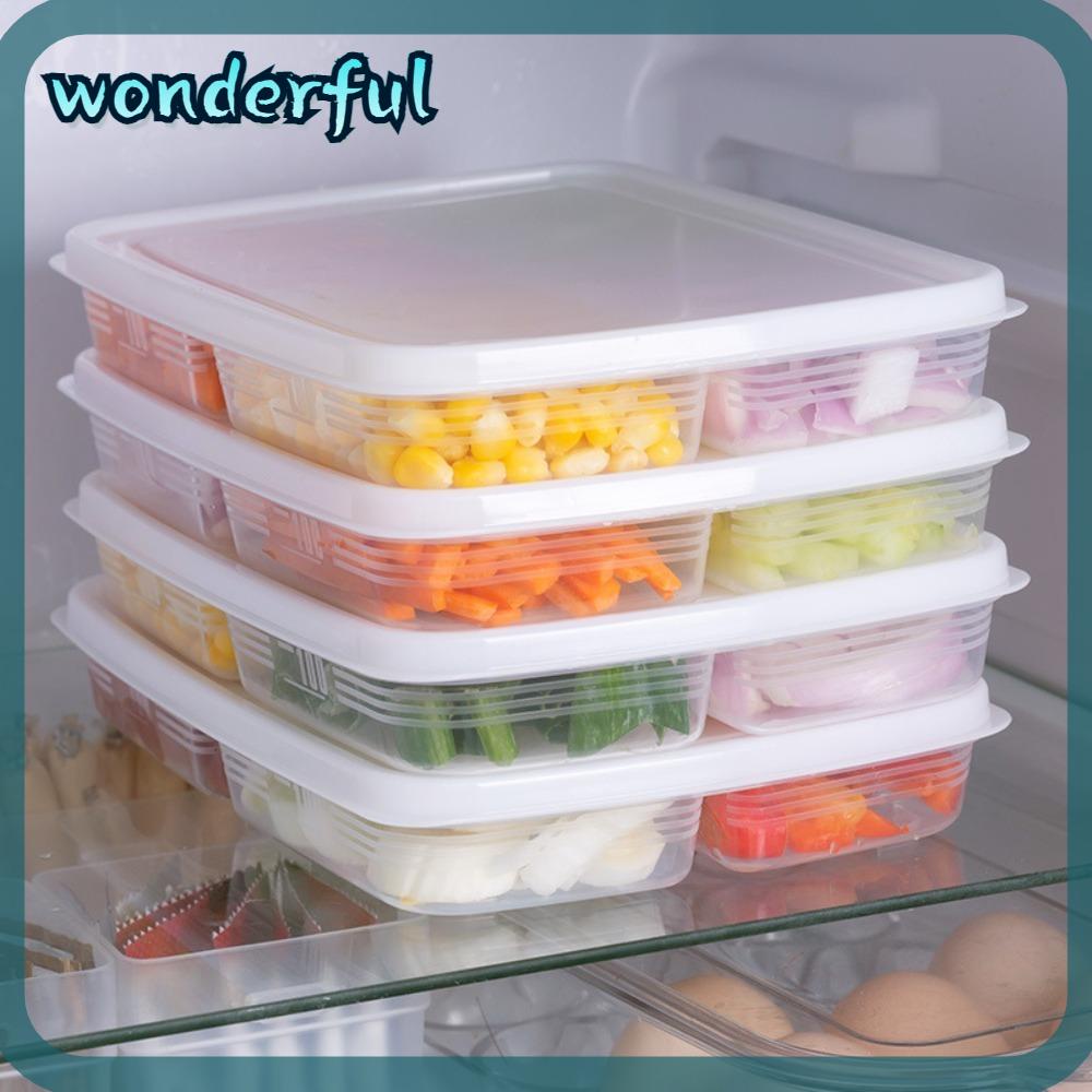 WONDER Sub-Packed Meat Compartment Box Home Vegetables Fruits Boxes ...