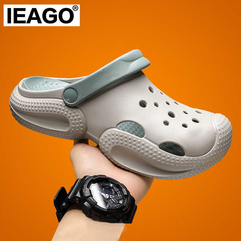 IEAGO Original Men's EVA Sandals - Summer Outdoor Thick Platform ...