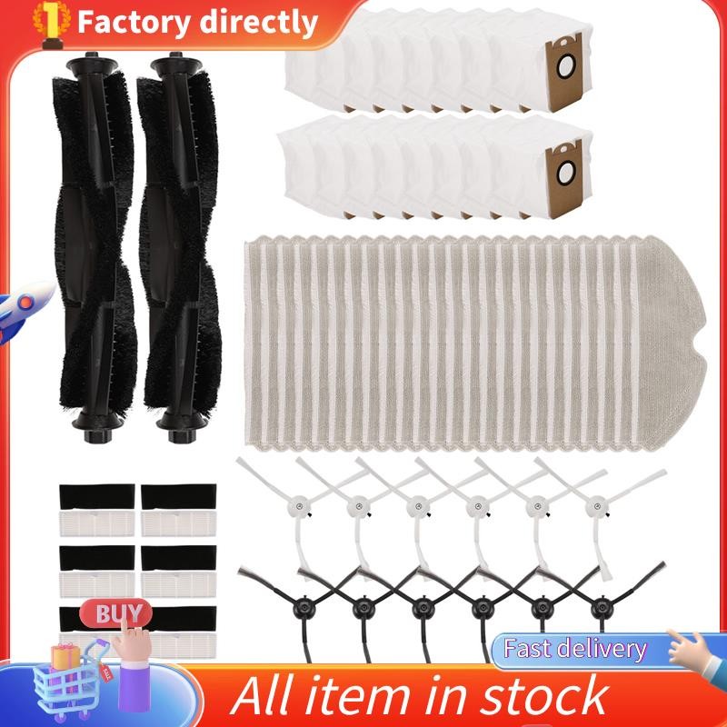 Kit Accessori Ricambio Per Proscenic M7 PRO | 2 Filtri HEPA, 2 Panni Mocio, 2 Spazzole Laterali
