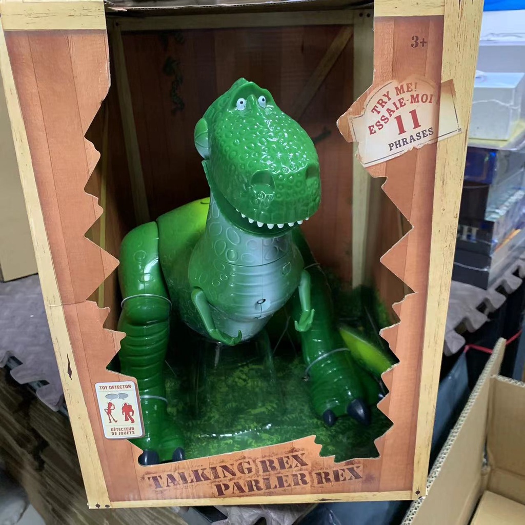 Disney Toy Story 4 Rex The Green Dinosaur Talking Kids Toy | Shopee