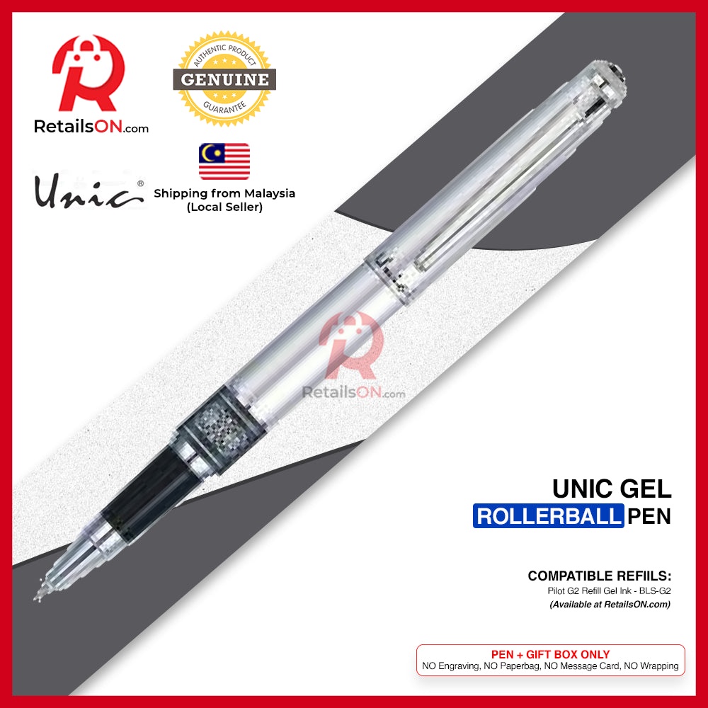Pilot Unic Floral Rollerball Pen Silver CT (266CCR) / using Pilot G2