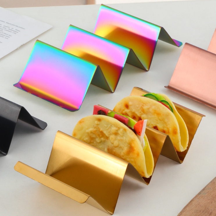 304 Stainless Steel Taco Pancake Rack with Handles Restaurant Mexican ...