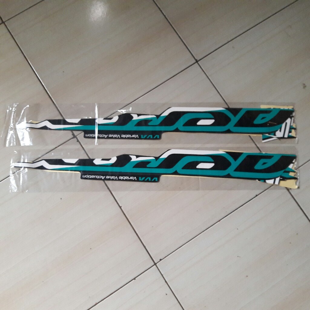 Striping Decal Polet Sticker Yamaha All New Aerox 155 VVA CONECTED 2022 ...