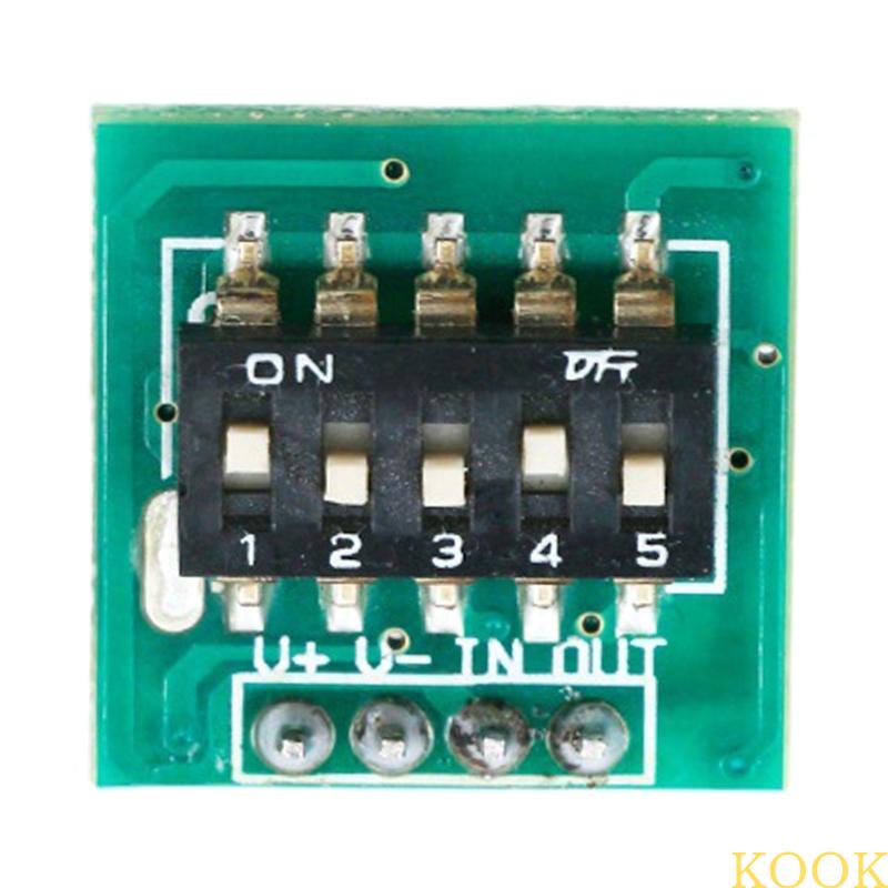 KOOK Timer Relay Time Delay Relay DC5V 12V 24V Delay Controller Board