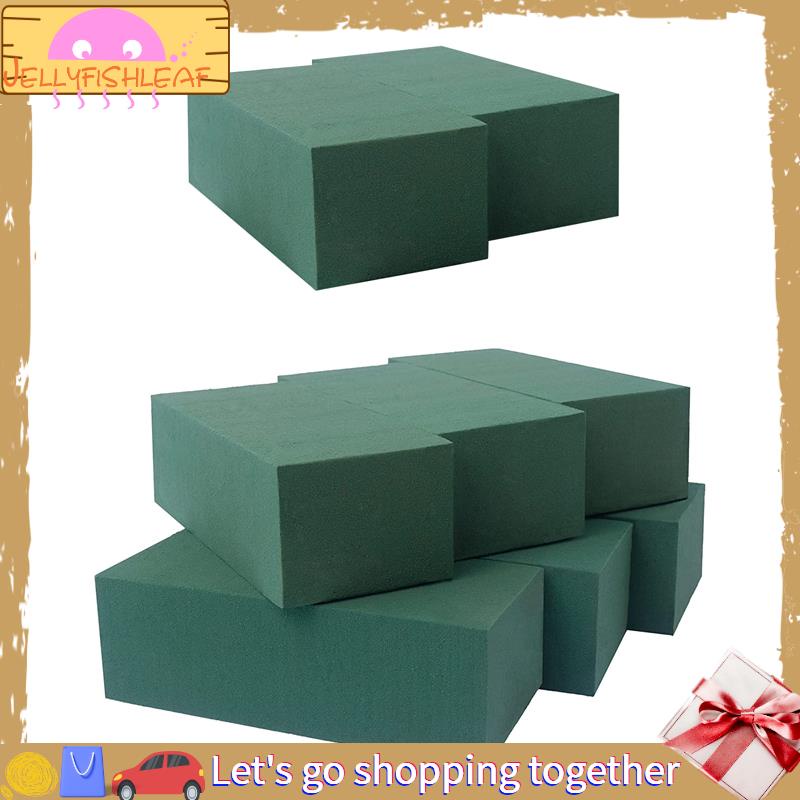 jellyfishleaf】8 Pack Floral Foam for Fresh and Artificial Flowers