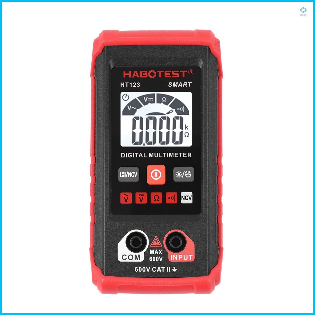 [COD] HABOTEST HT123 Digital Multimeter Auto Range Multi-meter 2,000 ...