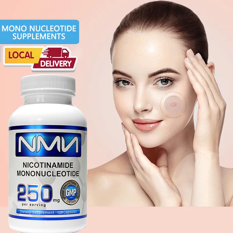 NMN 250 mg Supplement Stabilized Form Real Niacinamide Mononucleotide