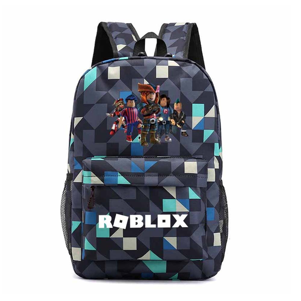 Roblox Game 3D Backpack Kids Boys School Bag Bookbag Shoulder Bags ...