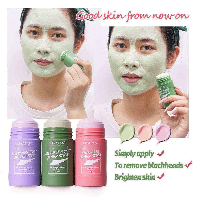 2024 Newest Cleansing Green Tea Mask Stick Remove Blackheads Mask Oil ...