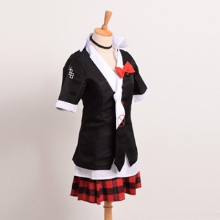 Junko Danganronpa Enoshima Cosplay Costume School Uniform Suit Fancy 