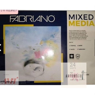 FABRIANO DRAWING PAD 12X18 MIXED MEDIA BLOCKS 160GSM