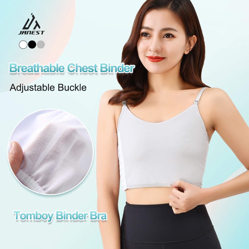 Bra Chest Binder Tomboy Bra Binder Breast Binder Buckle Adjustable 