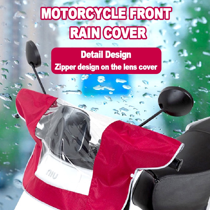 Motorcycle Front Rain Cover for Sun Protection Motorcycle Dashboard ...