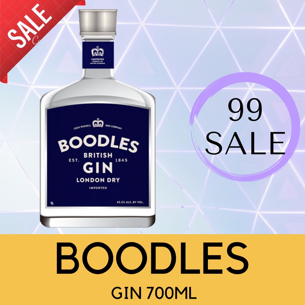 Boodles British Gin 700ml ( MEGA PRICE DROP ) | Shopee Philippines