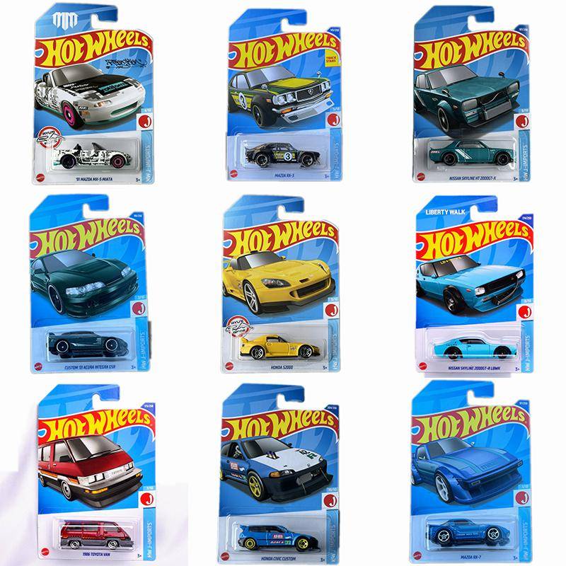 22 Mattel Hot Wheels HW J-IMPORTS Series Song Mazda Honda Toyota Nissan ...