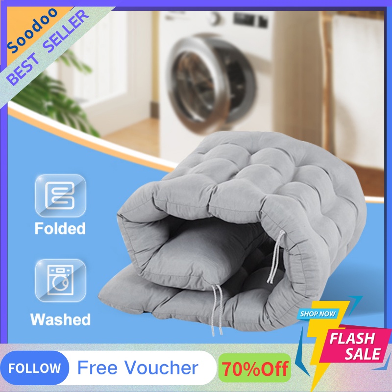 Soodo Chair Cushion Kutson Foam Mattress Single Foldable Bed Mat Sofa