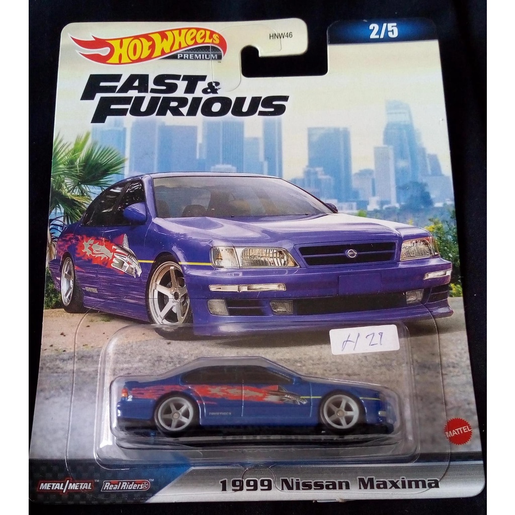 Hot Wheels - 1999 Nissan Maxima Fast & Furious Blue | Shopee Philippines