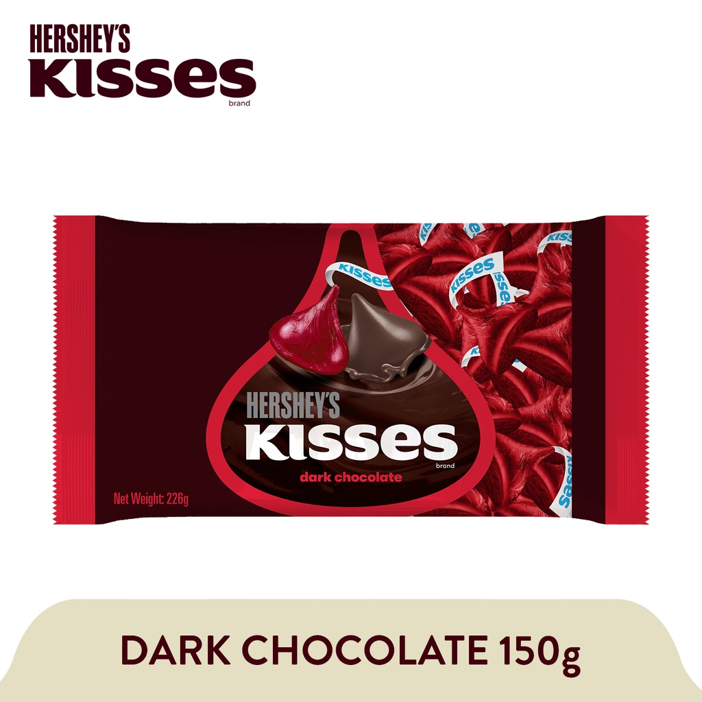 HERSHEY'S Kisses Dark Chocolate 226G | Shopee Philippines