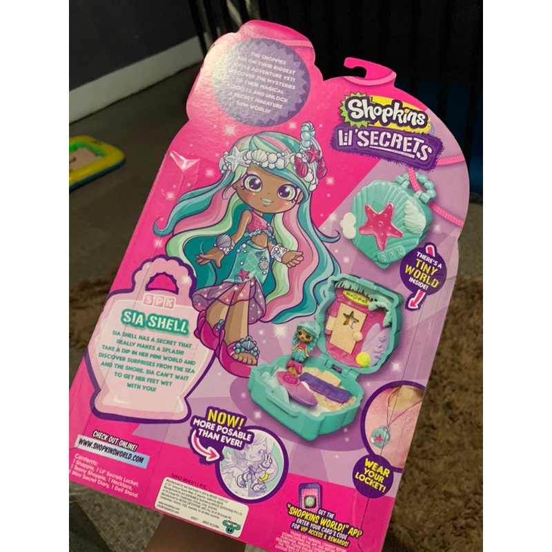 Shopkins shoppies sale sia shells