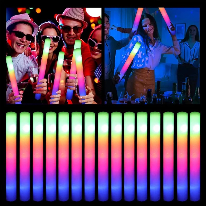 Multi-color Led Glow Stick Inflation Rod for Wedding Celebration ...