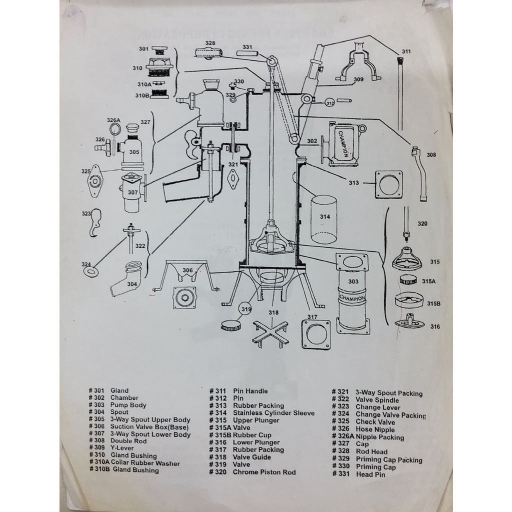 【hot sale】 Champion Poso Parts, Water Pumps, Jetmatic (Champion, Eagle