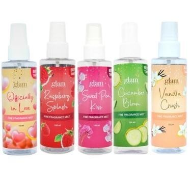 B1 T1 GLAMWORKS Raspberry Splash Fine Fragrance Mist 150ml / Cucumber ...