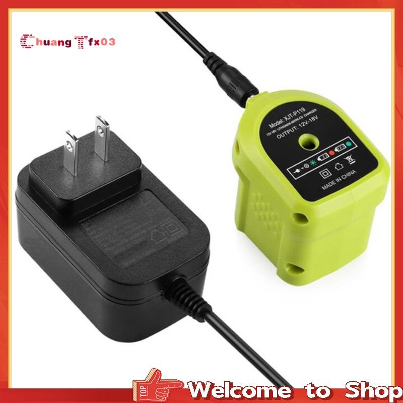 【Chuangtfx03】P119 NiCd Lithium-Ion Dual Battery Charger for 18V Battery ...