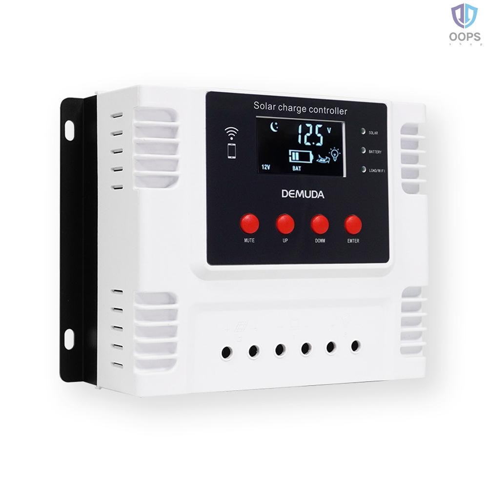 【opph】PWM Intelligent Solar Charges Controller Mobilephone App Control ...