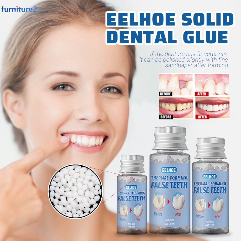 EELHOE Temporary Tooth Repair Kit For Fix Filling The Missing Broken ...