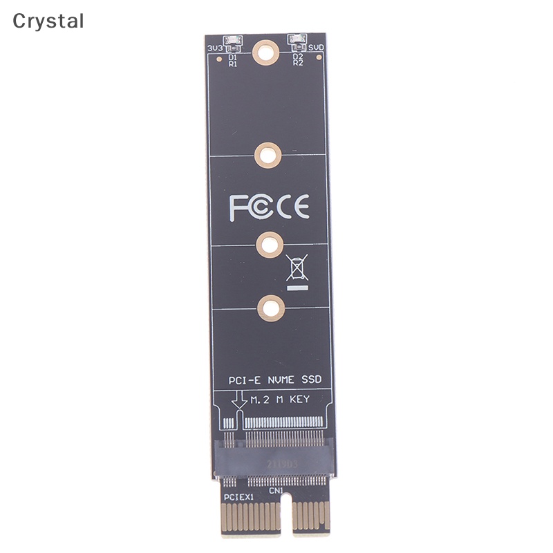Crystal- PCIE 3.0 4.0 x1 to NVMe M.2 PCIe x4 x2 M.2 NGFF SSD adapter ...