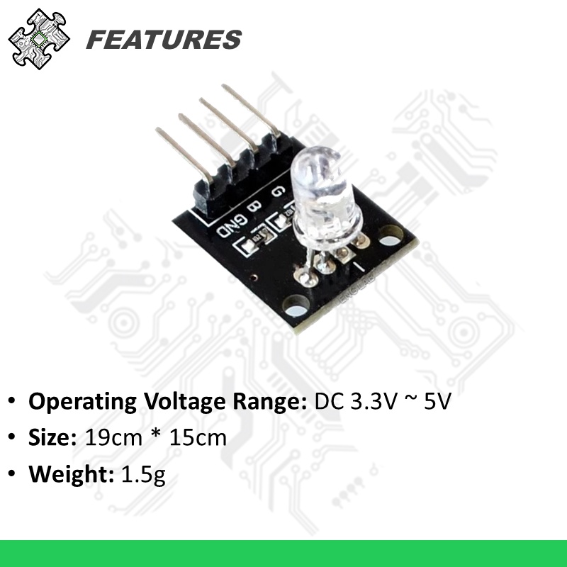 ENGLAB★RGB LED Lighting Module, Luminescence modules For Arduino And ...