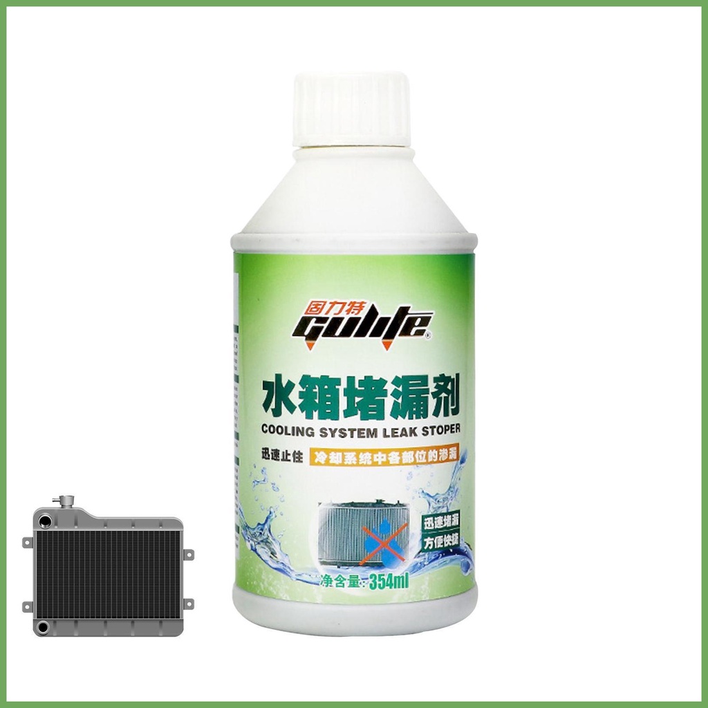 Stop Radiator LeaksBlock Seal Liquid Car Leak Repair 354ml Liquid Stops