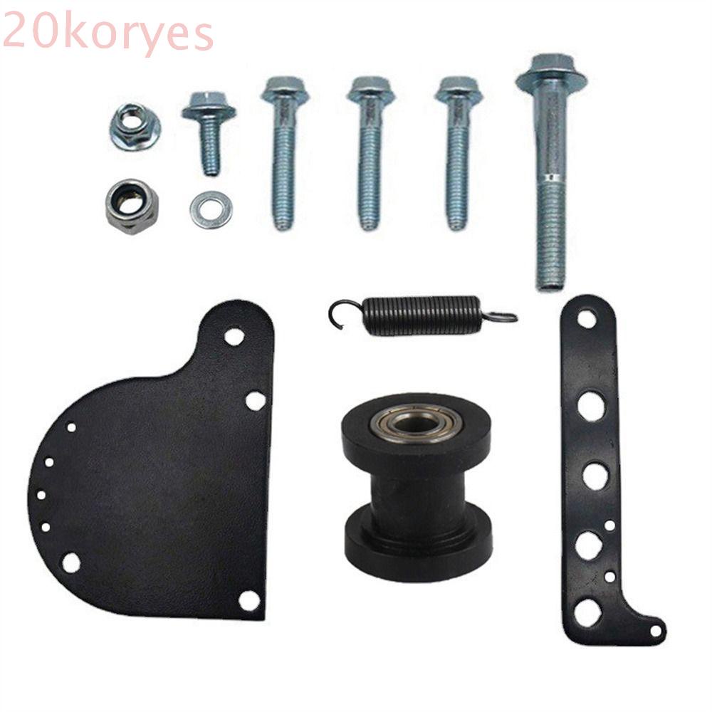 KORYES Spring Loaded Chain Tensioner, Engine Motorized 2 Stroke Black