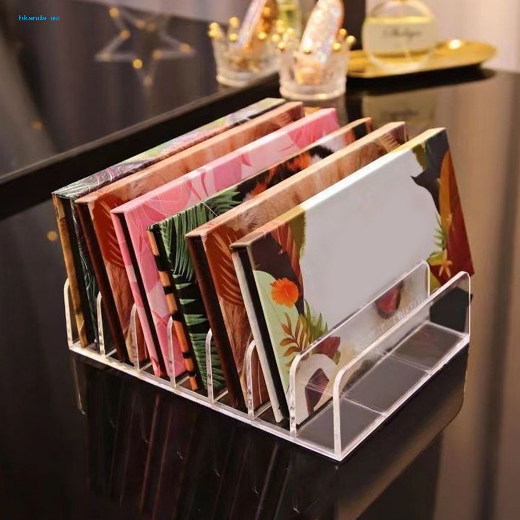 hkanda Durable Makeup Organizer Eyeshadow Palette Storage Rack Makeup