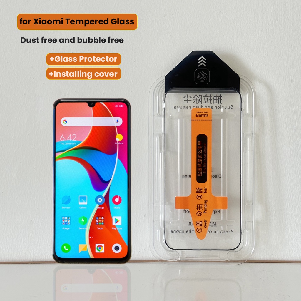 Premium Tempered Glass For Xiaomi Redmi Note 10 11 12 Pro Plus Easy  Installation Auto-Dust Screen Protector For Redmi Note Pro