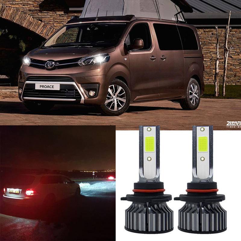 2pc LED White 6000K P1 Bulbs NW Headlight Kit FOR Toyota Proace city ...
