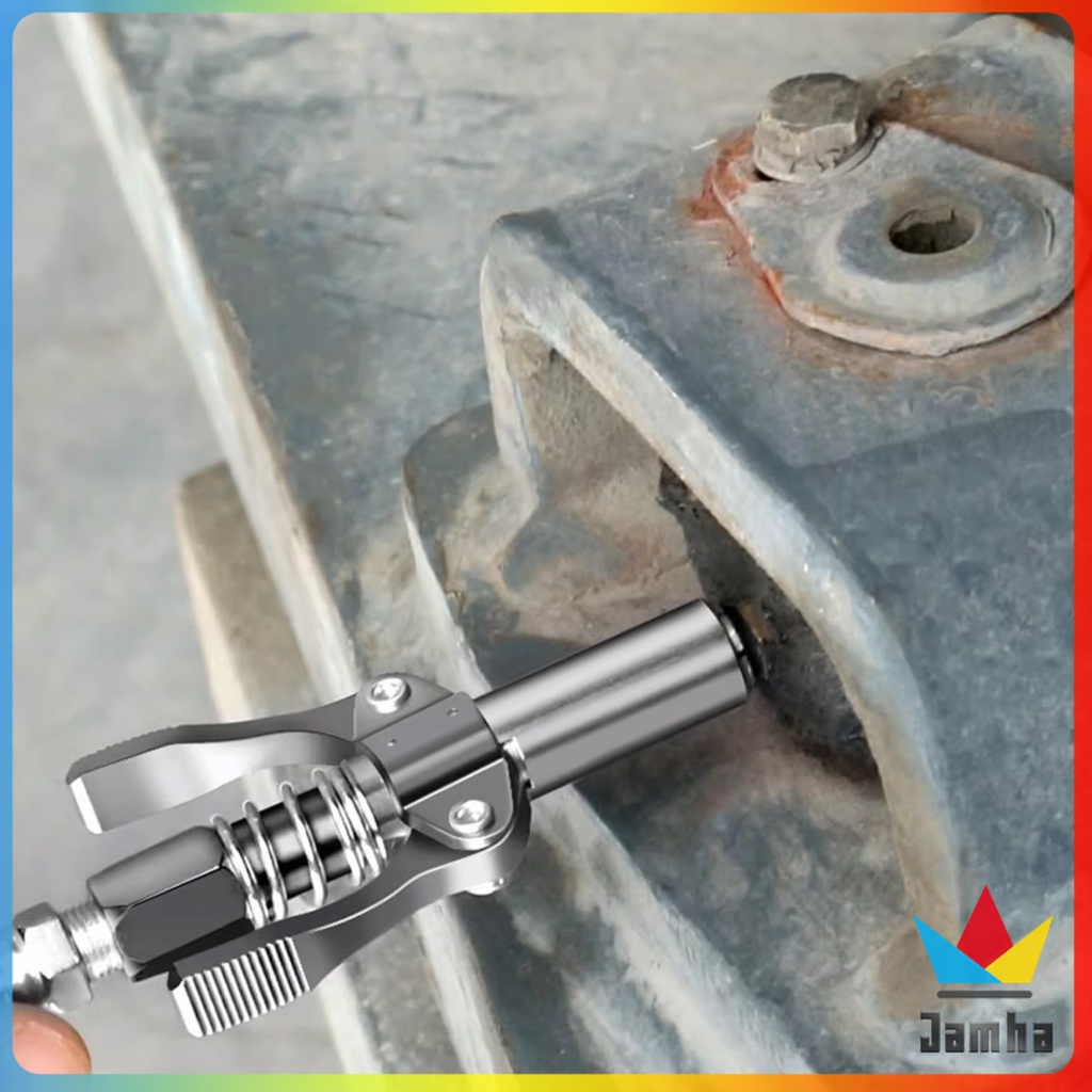 Jamha Heavy-duty Quick Release Grease Gun High Pressure Grease Nozzle ...