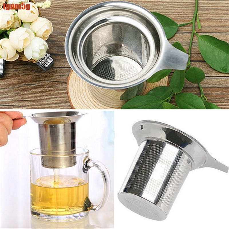 Sliver Stainless Steel Tea Leak Tea Filter Tea Punching Net [ZH ...