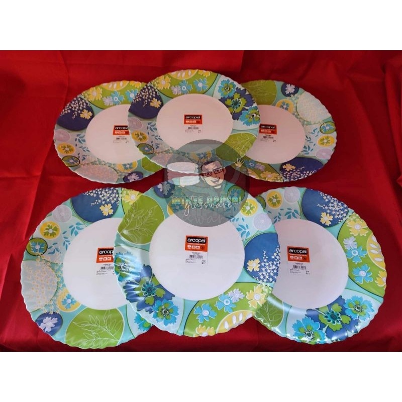 Arcopal Berinice 25cm Dinner Plate Set of 6pcs (ON HAND) Shopee Philippines