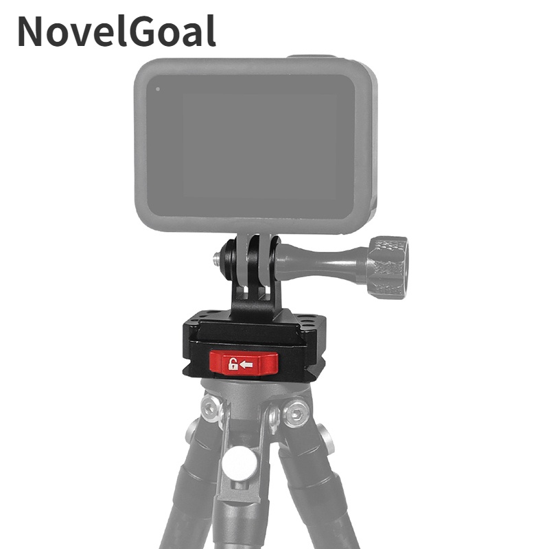 NovelGoal Camera Quick Release V-Lock Mount for 38mm Tripod Head DSLR ...