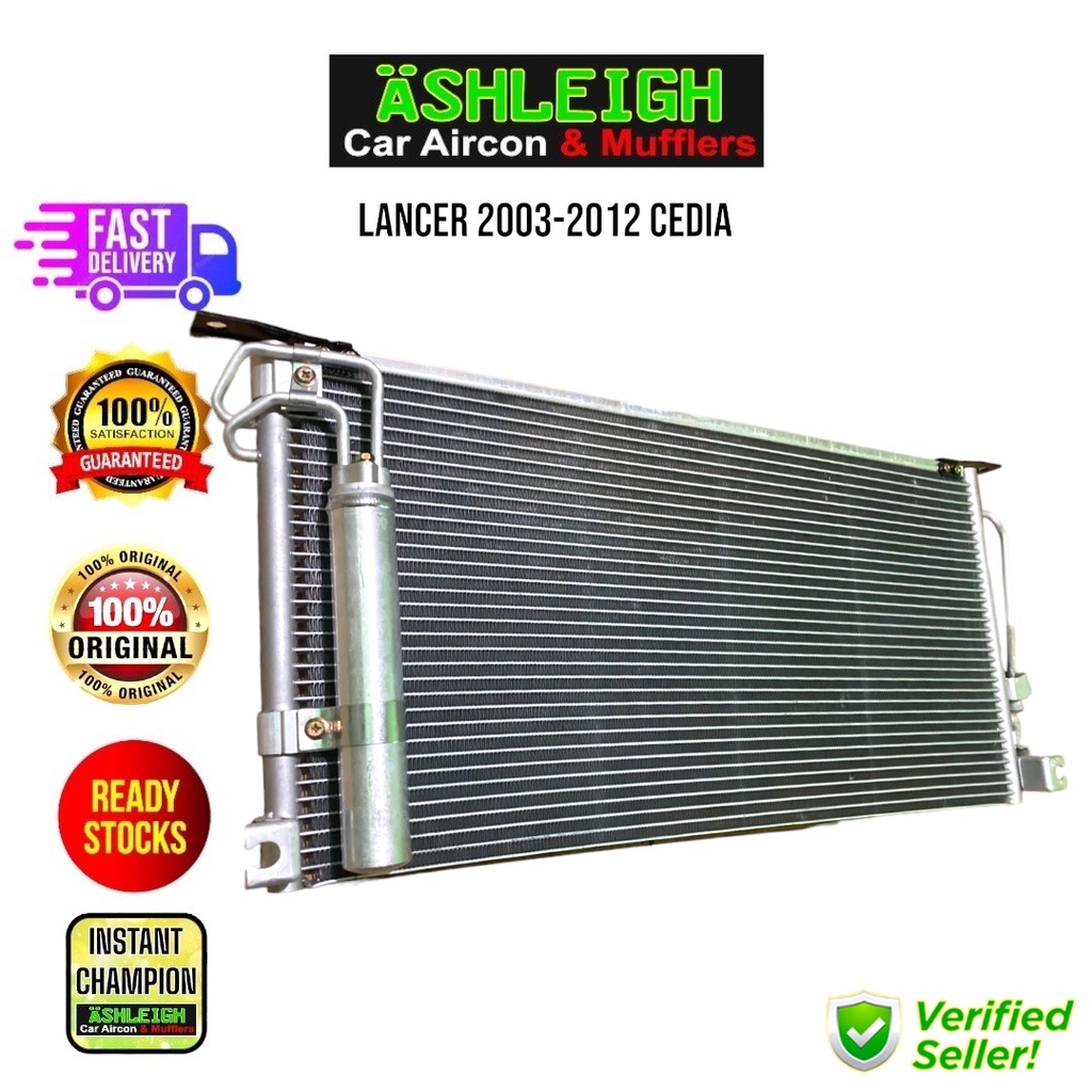 Mitsubishi Lancer 20032012 Cedia Condenser Car aircon parts laminated Shopee Philippines