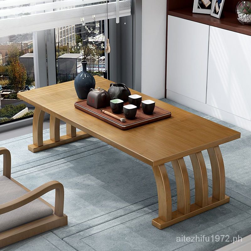 Bay Window Small Coffee Table Tatami Japanese Zen Low Table Window Sill