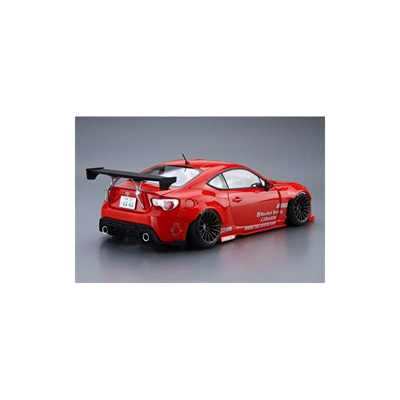 Aoshima Bunka Kyozai-sha 1/24 The Tuned Car Series No.1 TOYOTA ZN6 ...