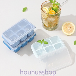 Mini 6 Grids Soft Silicone Ice Cube Tray Ice Mold Ice Cream Maker