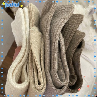 1 3 5 Pairs Winter Warm Wool Socks Thick Cozy Knit Crew Socks Floor Socks  For Women Men, Don't Miss These Great Deals