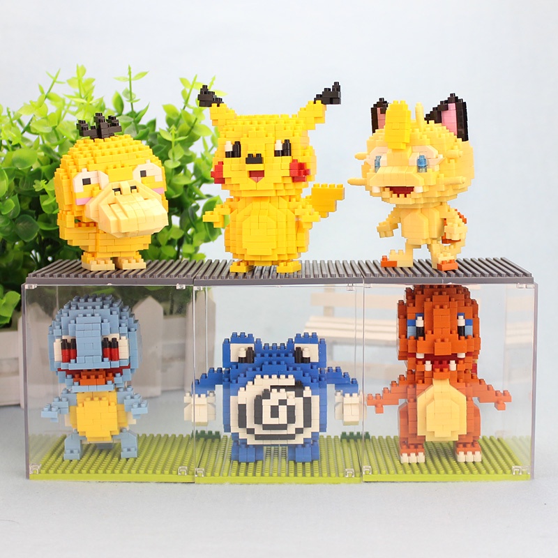 Poke Ball Building Blocks Pikachu Nano Block Snorlax Jigsaw Puzzle ...