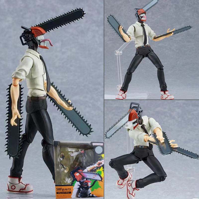 Articulado Chainsaw Man SHF Denji S H Figuarts Action Figure Model Doll ...