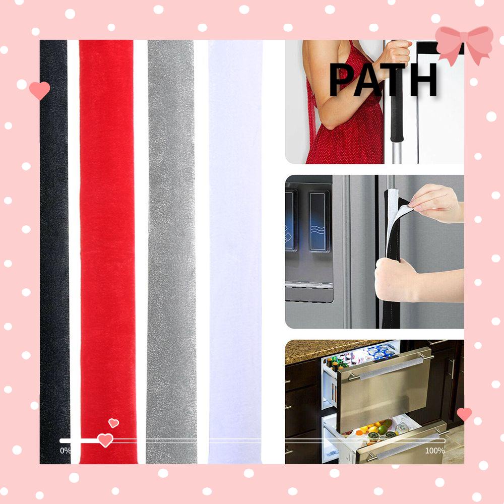 PATH 2Pcs Refrigerator Door Handle Cover Warmer Keep Handle Clean