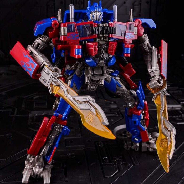 Robot Transformers Optimus Prime Deformation Baiwei SS05 | Shopee ...