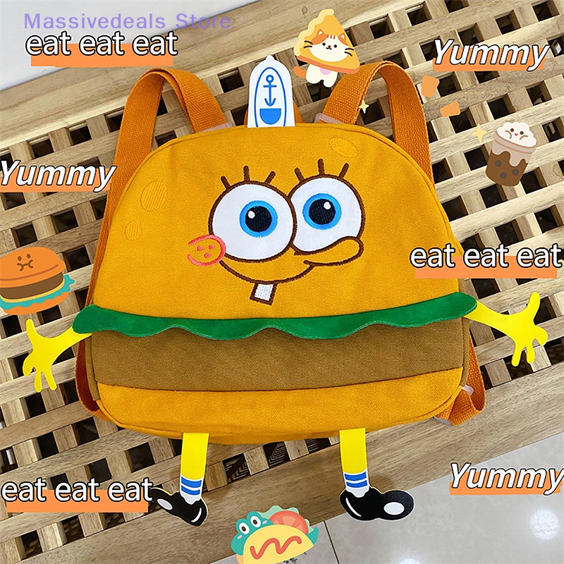 High hotsell spongebob backpack